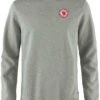 Fjallraven 1960 Logo Crew Sweat - Grey Melange -FatBuddhaStore Clothing 1960 logo crew sweat grey melange p36334 122697 medium