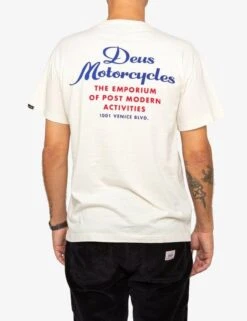 Deus Ex Machina 224 Volts Tee - Dirty White -FatBuddhaStore Clothing 224 volts tee dirty white p30820 106241 medium