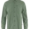 Fjallraven Abisko Hike Shirt - Patina Green -FatBuddhaStore Clothing abisko hike shirt patina green p35187 116685 medium