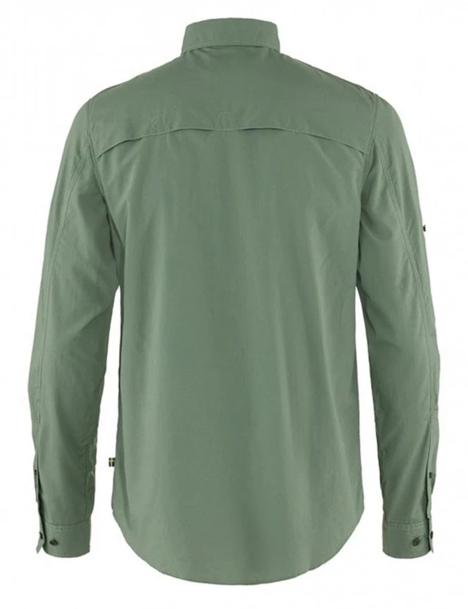 Abisko Hike Shirt - Patina Green Fjallraven Abisko Hike Shirt - Patina Green -FatBuddhaStore Clothing abisko hike shirt patina green p35187 116686 medium