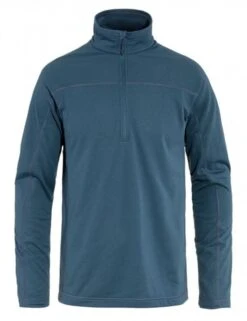 Fjallraven Abisko Lite Half Zip Fleece - Indigo Blue