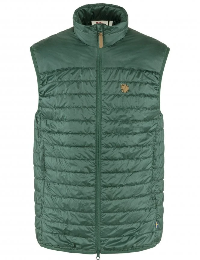 Abisko Padded Vest - Arctic Green Fjallraven Abisko Padded Vest - Arctic Green -FatBuddhaStore Clothing abisko padded vest arctic green p31678 108339 medium