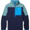 Cotopaxi Abrazo Half-Zip Fleece - Bluegrass/Maritime 1 Cotopaxi Abrazo Half-Zip Fleece - Bluegrass/Maritime -FatBuddhaStore Clothing abrazo half zip fleece bluegrass maritime p33768 114734 medium
