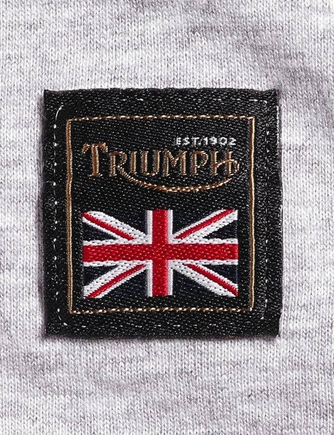 Adcote Tee - Silver Marl Adcote Tee - Silver Marl -FatBuddhaStore Clothing adcote tee silver marl p31447 109966 medium