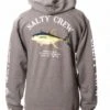 Salty Crew AHI Mount Hooded Sweat - Gunmetal Heather -FatBuddhaStore Clothing ahi mount hooded sweat gunmetal heather p30251 103362 medium