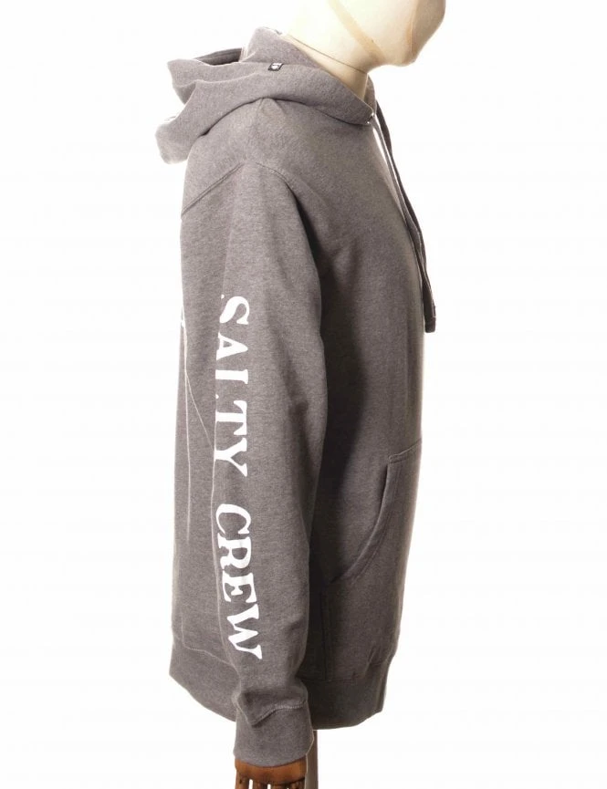 AHI Mount Hooded Sweat - Gunmetal Heather Salty Crew AHI Mount Hooded Sweat - Gunmetal Heather -FatBuddhaStore Clothing ahi mount hooded sweat gunmetal heather p30251 103366 medium