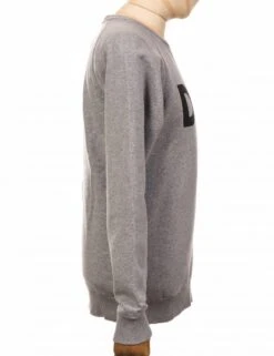 Deus Ex Machina All Caps Crew Sweat - Grey Heather -FatBuddhaStore Clothing all caps crew sweat grey heather p24729 88347 medium