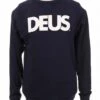 Deus Ex Machina All Caps Crew Sweat - Navy