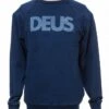 Deus Ex Machina All Caps Indigo Crew Sweat - Dark Indigo 2 Deus Ex Machina All Caps Indigo Crew Sweat - Dark Indigo -FatBuddhaStore Clothing all caps indigo crew sweat dark indigo p23657 84536 medium