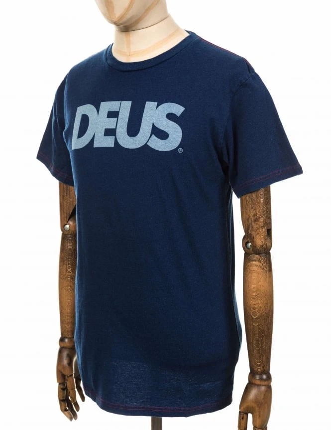 All Caps Indigo Tee - Dark Indigo Deus Ex Machina All Caps Indigo Tee - Dark Indigo -FatBuddhaStore Clothing all caps indigo tee dark indigo p20142 76137 medium