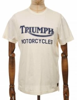 Barwell Tee - Bone/Indigo