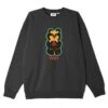 Obey Clothing Bear Icon Crew Sweat - Black