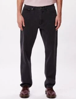 Obey Clothing Bender Denim Pant - Faded Black -FatBuddhaStore Clothing bender denim pant faded black p35641 121014 medium