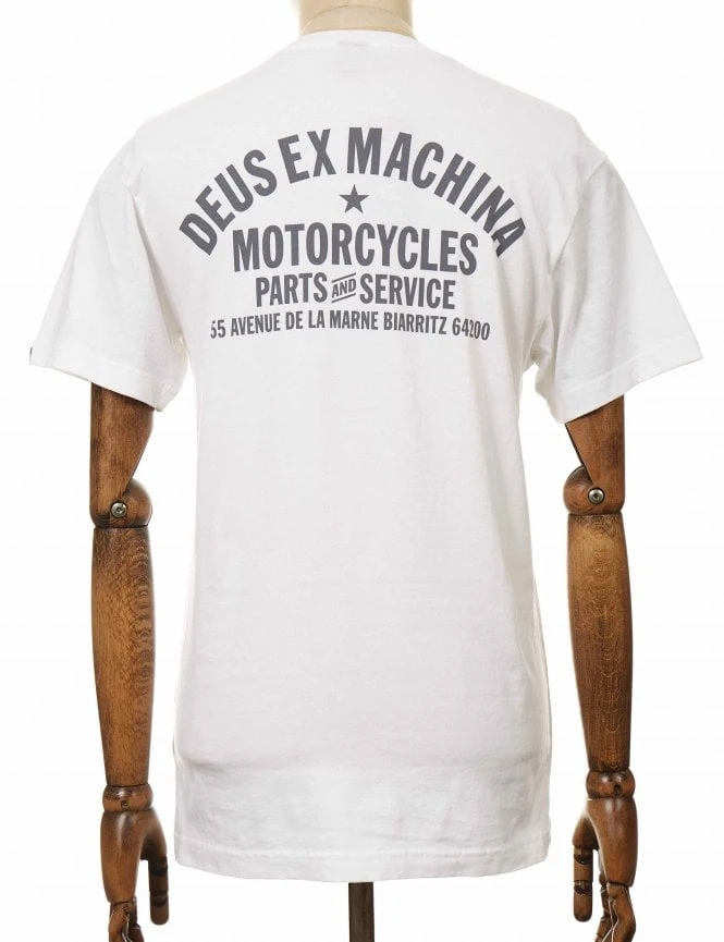 Biarritz Address Tee - White Deus Ex Machina Biarritz Address Tee - White -FatBuddhaStore Clothing biarritz address tee white p28392 98705 medium