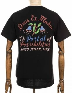 Deus Ex Machina Bjorn Milano Tee - Black