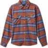 Brixton Bowery Flannel Shirt - Blue Heaven/Paradise