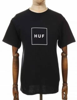 HUF Box Logo Tee - Black
