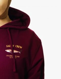 Salty Crew Bruce Hooded Sweat - Burgundy -FatBuddhaStore Clothing bruce hooded sweat burgundy p30494 103822 medium