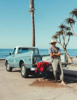 Brixton Bunker Slub Woven Shirt - Washed Sea/Black Foam -FatBuddhaStore Clothing bunker slub woven shirt washed sea black foam p35124 123547 medium