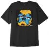 Obey Clothing Butterfly Mask Tee - Pigment Faded Black -FatBuddhaStore Clothing butterfly mask tee pigment faded black p32509 120722 medium