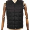 Button Down Vest - Black