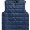 Button Down Vest - D.M. Blue -FatBuddhaStore Clothing button down vest d m blue p30757 114854 medium