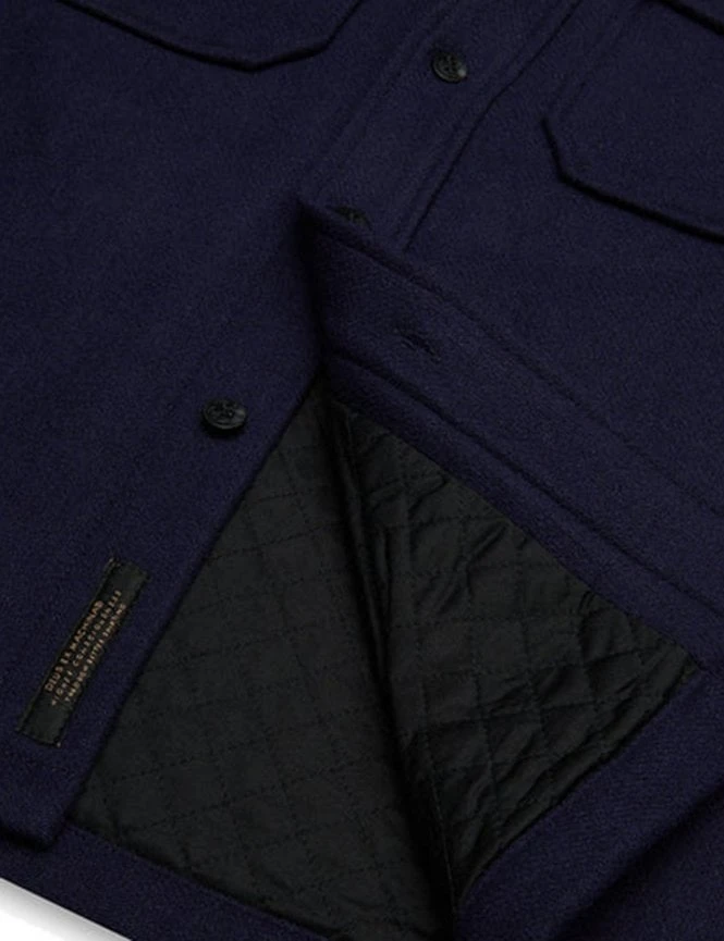 C.P.O Overshirt - Navy Deus Ex Machina C.P.O Overshirt - Navy -FatBuddhaStore Clothing c p o overshirt navy p34317 115293 medium