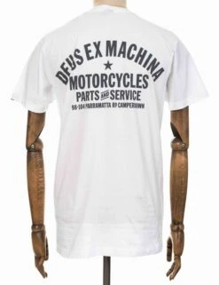 Deus Ex Machina Camperdown Address Tee - White