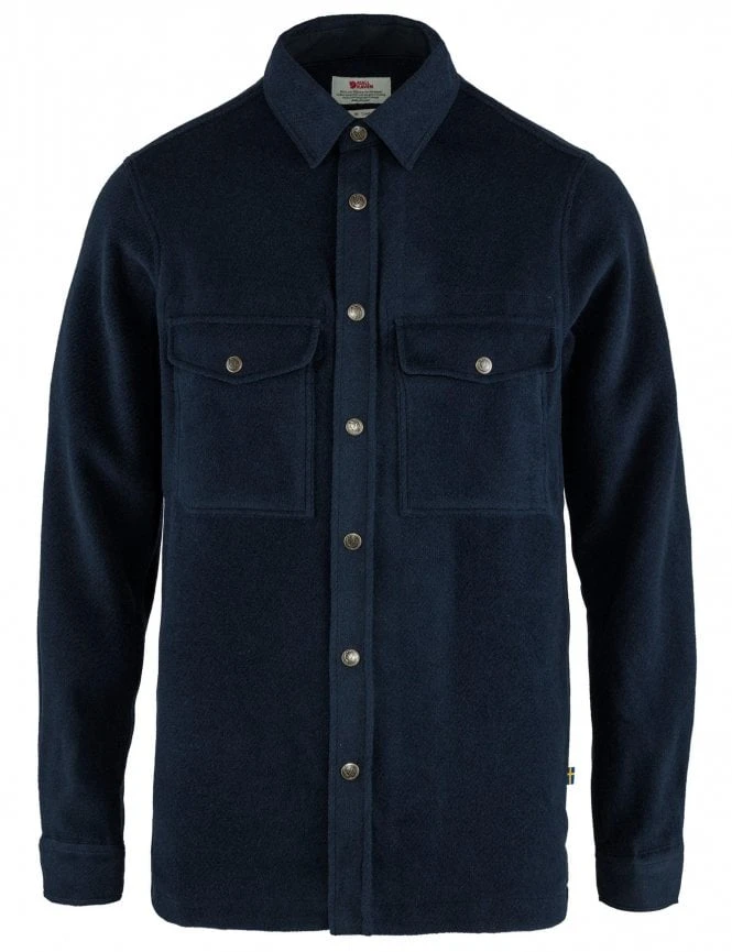 Canada Solid Shirt - Night Sky Fjallraven Canada Solid Shirt - Night Sky -FatBuddhaStore Clothing canada solid shirt night sky p30264 118316 medium