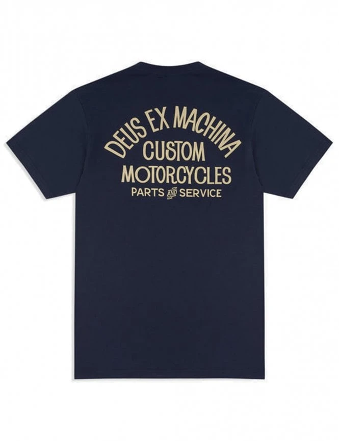 Canyons Tee - Navy Deus Ex Machina Canyons Tee - Navy -FatBuddhaStore Clothing canyons tee navy p33120 113469 medium