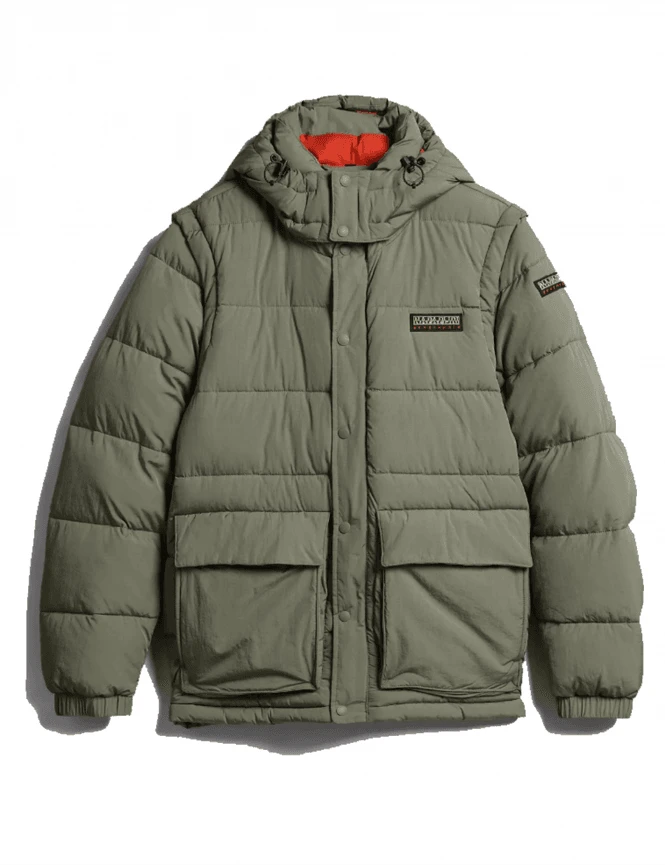 Chairlift Jacket - Green Napapijri Chairlift Jacket - Green -FatBuddhaStore Clothing chairlift jacket green p33099 113739 medium