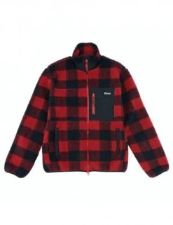 Penfield Checked Mattawa Jacket - Black/Red