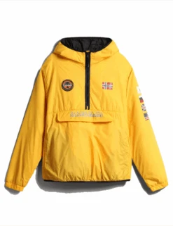 Napapijri Circular Anorak Jacket - Yellow