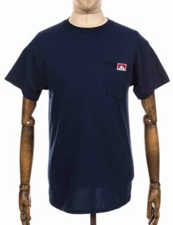 Classic Patch Logo Pocket Tee - Navy