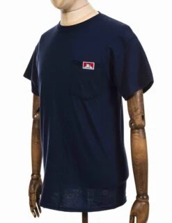 Classic Patch Logo Pocket Tee - Navy 5 Classic Patch Logo Pocket Tee - Navy -FatBuddhaStore Clothing classic patch logo pocket tee navy p18312 71718 medium