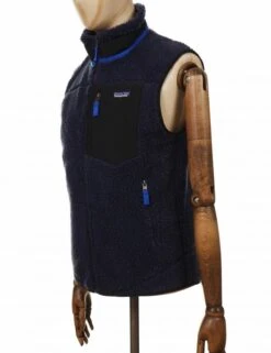 Patagonia Classic Retro-X Fleece Vest - New Navy 5 Patagonia Classic Retro-X Fleece Vest - New Navy -FatBuddhaStore Clothing classic retro x fleece vest new navy p29294 100876 medium