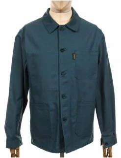 Cotton Drill Work Jacket - Forest Green