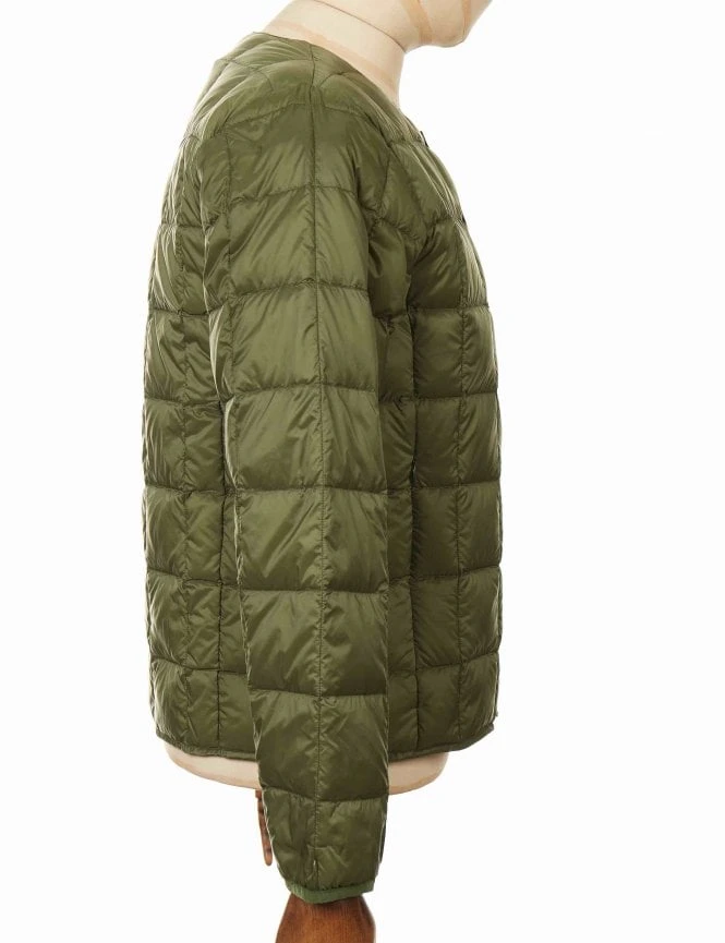 Crew Neck Button Down Jacket - Olive Crew Neck Button Down Jacket - Olive -FatBuddhaStore Clothing crew neck button down jacket olive p27465 95582 medium