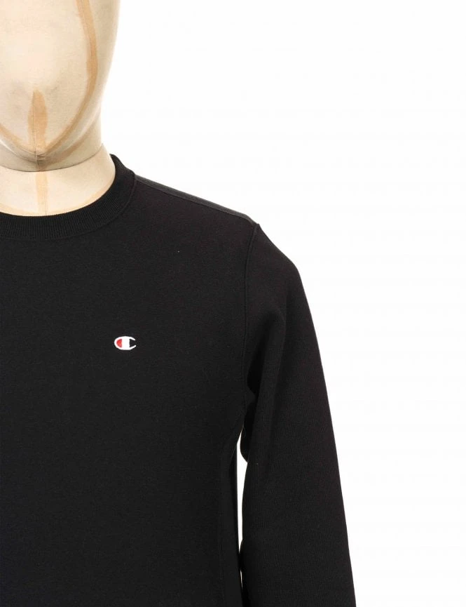 Crewneck Sweatshirt - NBK Black Champion Reverse Weave Crewneck Sweatshirt - NBK Black -FatBuddhaStore Clothing crewneck sweatshirt nbk black p22336 78775 medium