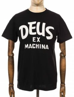 Deus Ex Machina Curvy Tee - Black