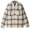 Obey Clothing District Shirt Jacket - Irish Cream 1 Obey Clothing District Shirt Jacket - Irish Cream -FatBuddhaStore Clothing district shirt jacket irish cream p35524 120936 medium