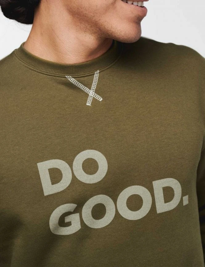 Do Good Crew Sweat - Oak Cotopaxi Do Good Crew Sweat - Oak -FatBuddhaStore Clothing do good crew sweat oak p31821 121307 medium