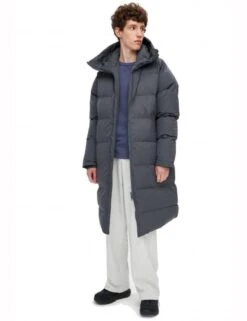 Down Jacket - Steel Black -FatBuddhaStore Clothing down jacket steel black p30740 106816 medium