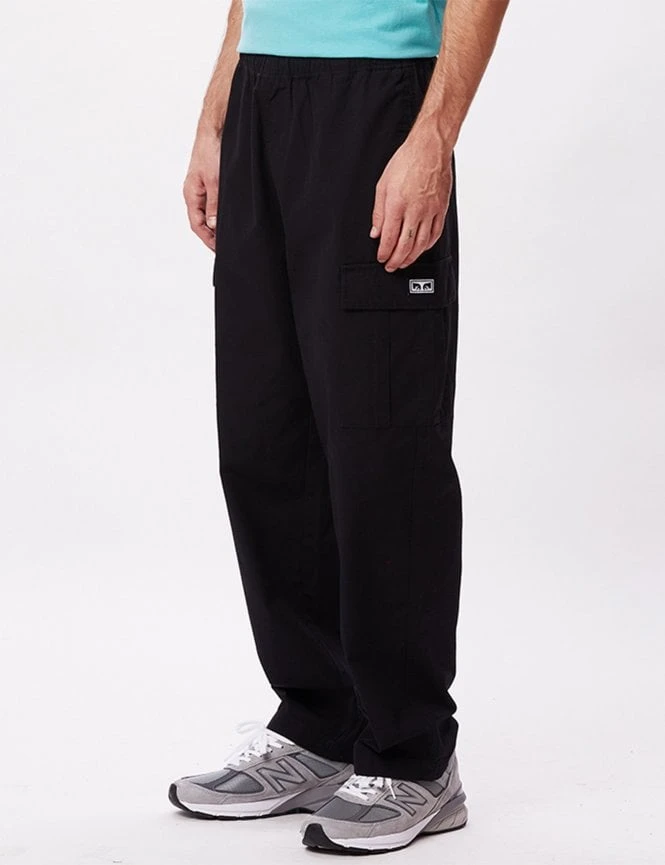 Easy Cargo Pants - Black Obey Clothing Easy Cargo Pants - Black -FatBuddhaStore Clothing easy cargo pants black p35526 121016 medium
