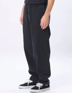 Obey Clothing Easy Denim Pant - Faded Black -FatBuddhaStore Clothing easy denim pant faded black p35645 121066 medium