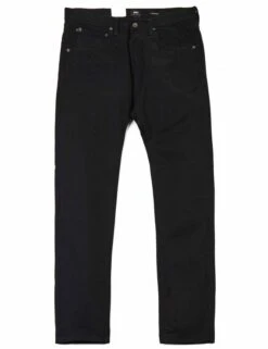 ED-55 Regular Tapered Selvedge Jeans - Black Rinsed
