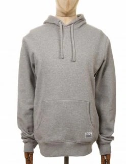 Ellerton Organic Hooded Sweat - Ash Grey