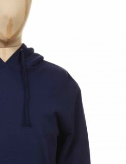 Ellerton Organic Hooded Sweat - Navy -FatBuddhaStore Clothing ellerton organic hooded sweat navy p29609 102010 medium