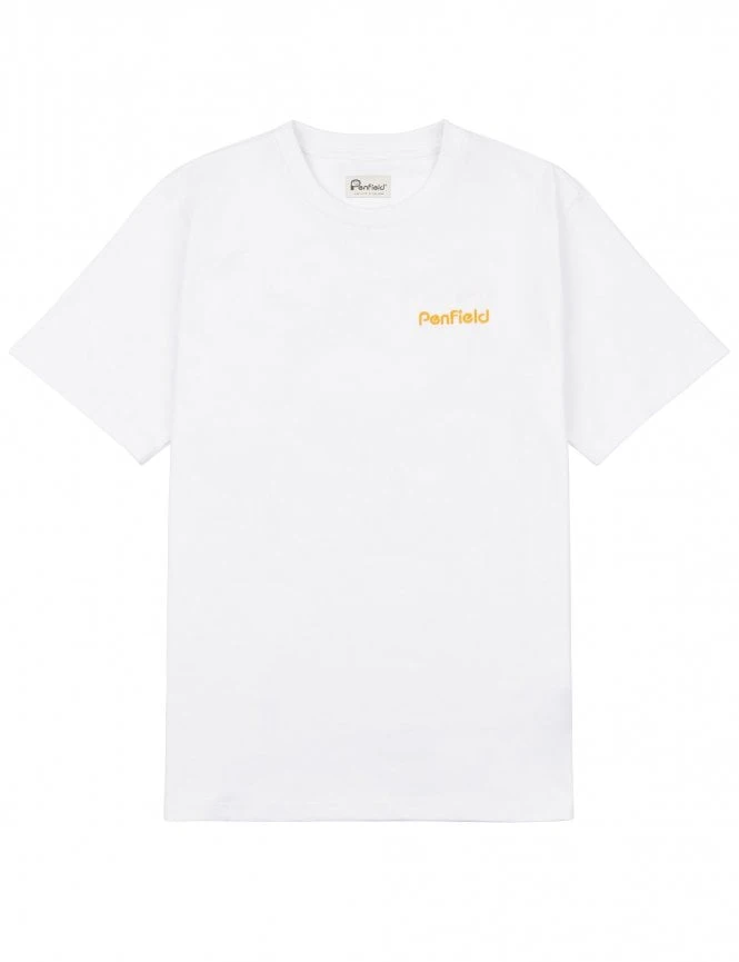 Embroidered Back Tee - Bright White Penfield Embroidered Back Tee - Bright White -FatBuddhaStore Clothing embroidered back tee bright white p35425 121236 medium