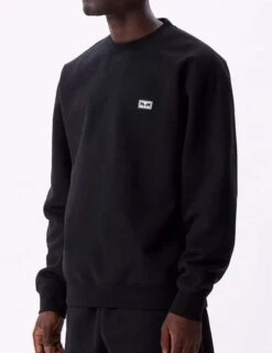 Obey Clothing Established Works Eyes Crew Sweat - Black 5 Obey Clothing Established Works Eyes Crew Sweat - Black -FatBuddhaStore Clothing established works eyes crew sweat black p34913 120935 medium